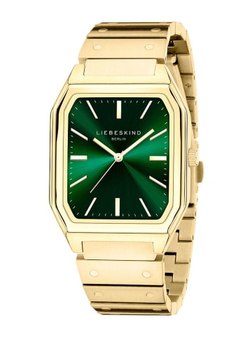 Liebeskind Quarzuhr in Gold/ Grün
