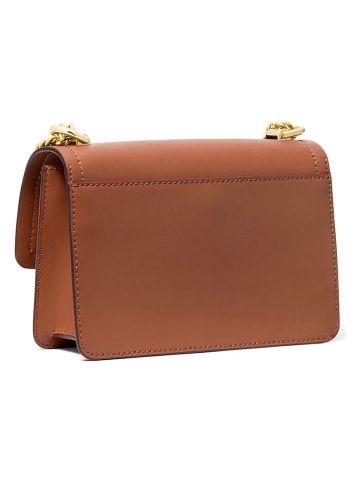 Michael Kors Leren schoudertas camel - (B)19,5 x (H)12 x (D)5,5 cm