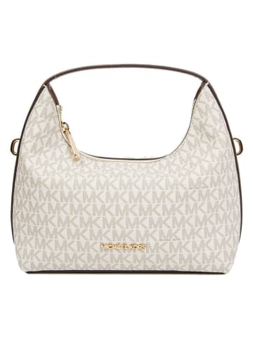 Michael Kors Leder-Henkeltasche in Creme - (B)23 x (H)20 x (T)11,5 cm