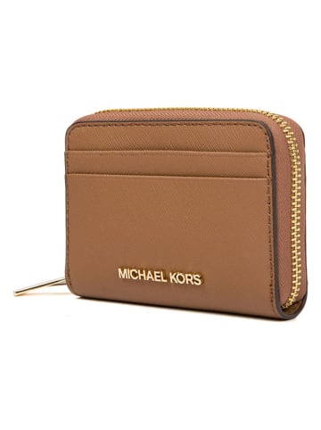 Michael Kors Leren portemonnee camel - (B)12 x (H)8 x (D)2 cm