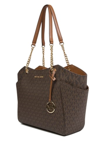 Michael Kors Shopper bag w kolorze ciemnobrązowym - 39 x 25 x 13 cm