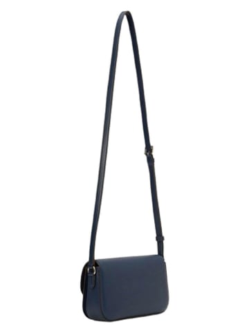 Michael Kors Leren schoudertas donkerblauw - (B)21 x (H)14 x (D)4,5 cm