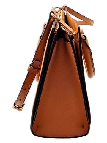 Michael Kors Leren handtas lichtbruin - (B)30 x (H)22 x (D)9 cm