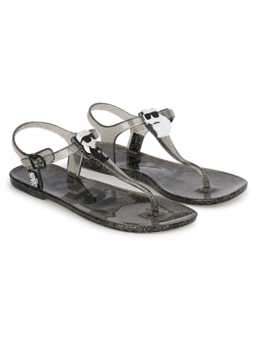 Karl Lagerfeld Kids Teensandalen zwart
