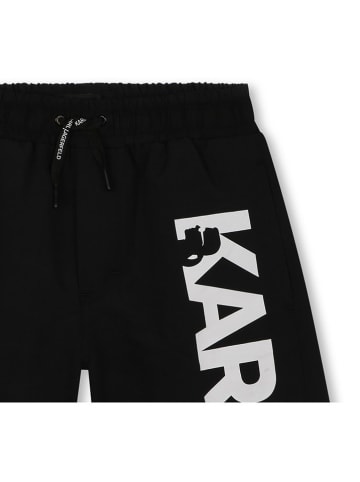 Karl Lagerfeld Kids Shorts in Schwarz