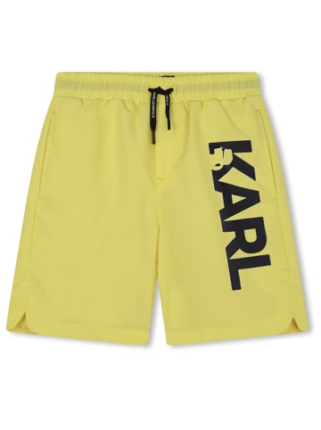 Karl Lagerfeld Kids Shorts in Gelb