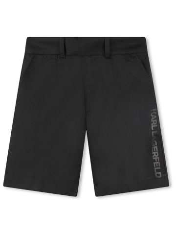 Karl Lagerfeld Kids Bermudas in Schwarz