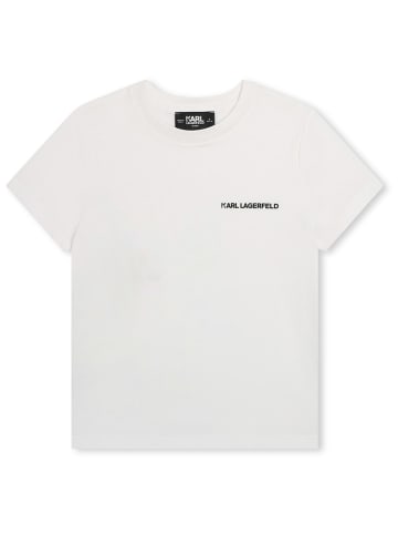 Karl Lagerfeld Kids Shirt in Weiß