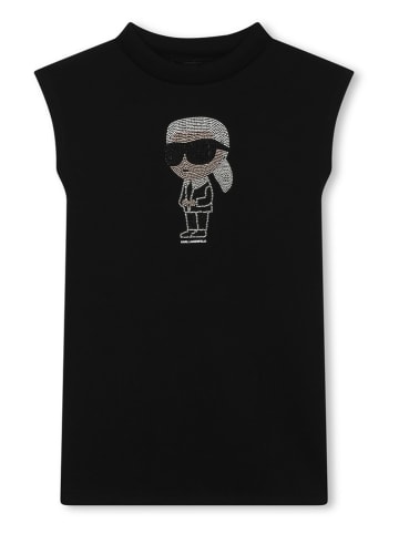 Karl Lagerfeld Kids Kleid in Schwarz