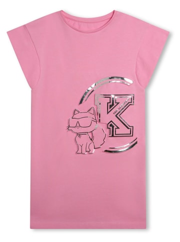 Karl Lagerfeld Kids Kleid in Pink