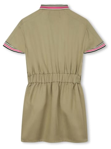 Karl Lagerfeld Kids Sukienka w kolorze khaki