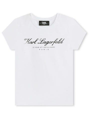 Karl Lagerfeld Kids Shirt in Weiß