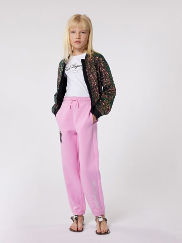Karl Lagerfeld Kids Koszulka w kolorze białym
