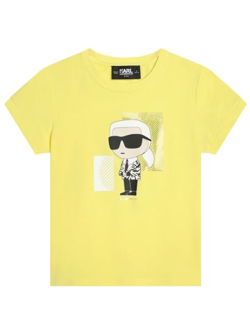 Karl Lagerfeld Kids Shirt geel