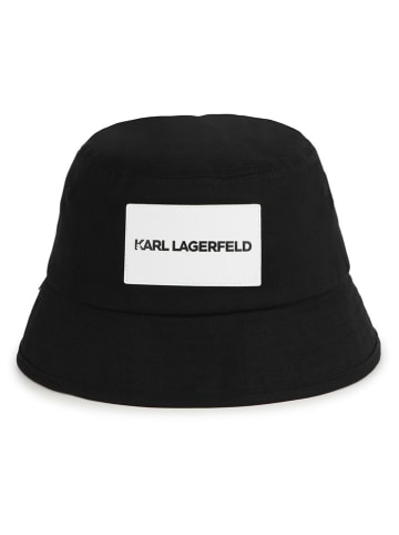 Karl Lagerfeld Kids Hut in Schwarz/ Weiß
