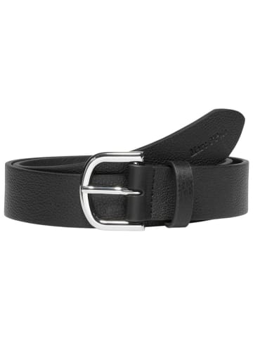 Marc O´Polo Leren riem zwart