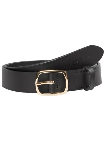 Marc O´Polo Leren riem zwart