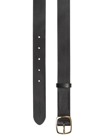 Marc O´Polo Leren riem zwart