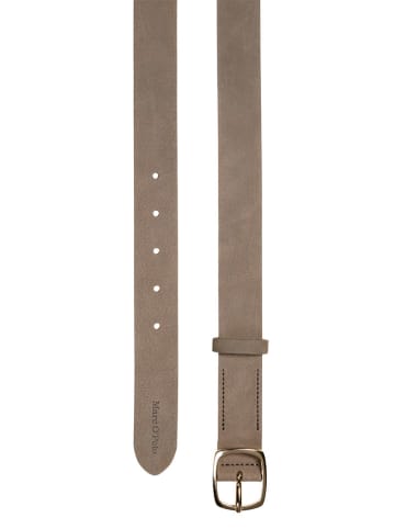 Marc O´Polo Leren riem beige