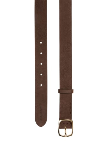 Marc O´Polo Leren riem bruin
