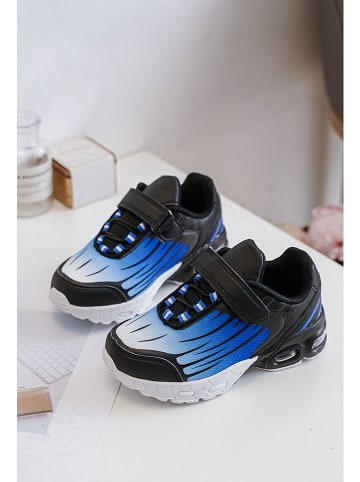 Rock & Joy Sneakers in Schwarz/ Blau