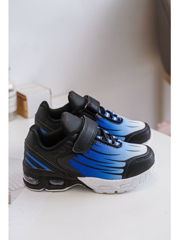 Rock & Joy Sneakers zwart/blauw