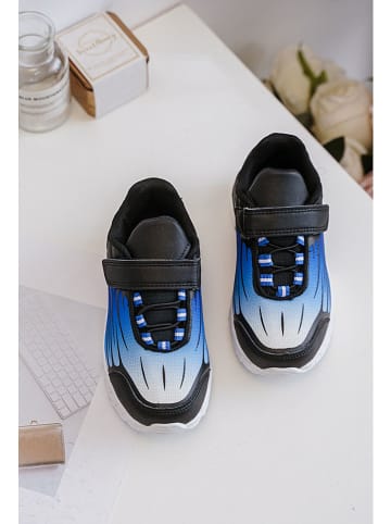 Rock & Joy Sneakers zwart/blauw