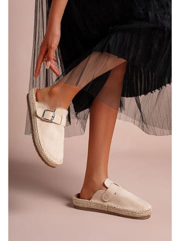 Foreverfolie Clogs in Creme
