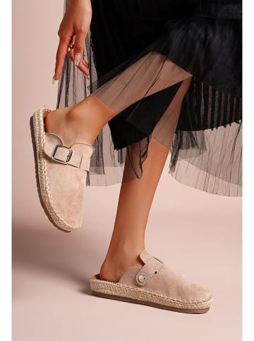 Foreverfolie Clogs beige