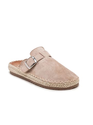 Foreverfolie Clogs in Beige