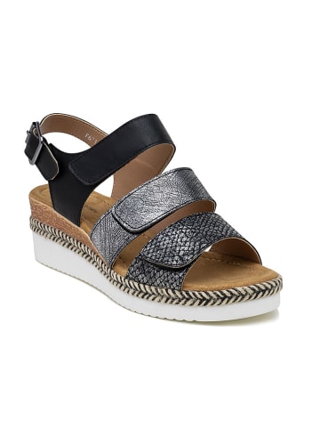 Foreverfolie Sandalen in Schwarz