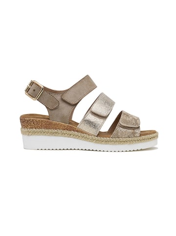 Foreverfolie Sandalen in Gold