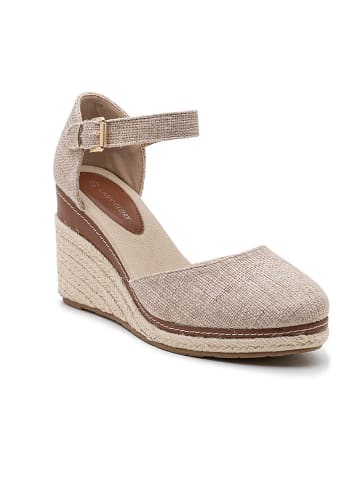 Foreverfolie Sleehaksandalen beige