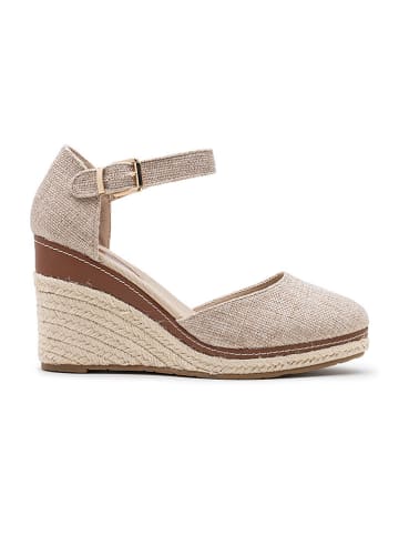 Foreverfolie Sleehaksandalen beige