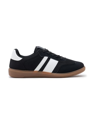Foreverfolie Sneakers in Schwarz/ Weiß