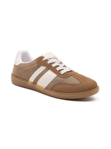 Foreverfolie Sneakers lichtbruin