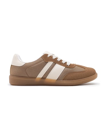Foreverfolie Sneakers in Hellbraun