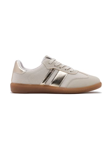 Foreverfolie Sneakers grijs/goudkleurig