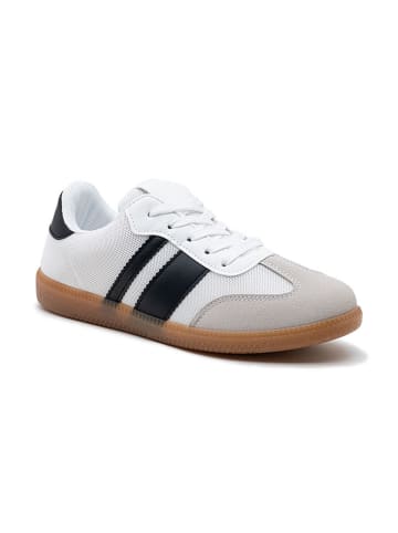 Foreverfolie Sneakersy w kolorze szaro-czarnym