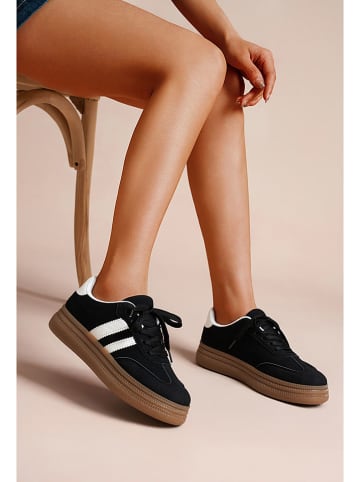 Foreverfolie Sneakers zwart/wit