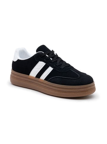 Foreverfolie Sneakers zwart/wit
