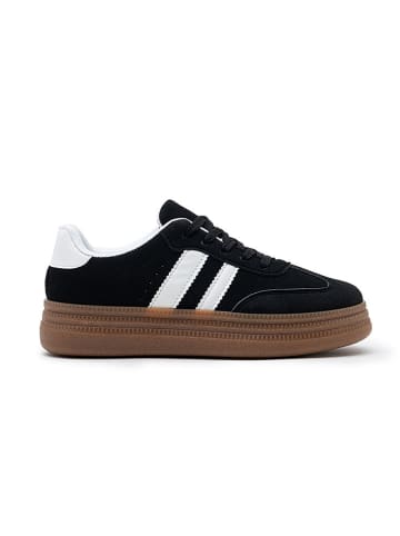 Foreverfolie Sneakers zwart/wit