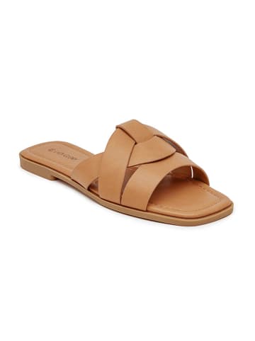 Foreverfolie Slippers lichtbruin