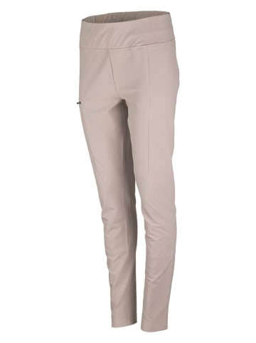 Traunstein Sport Legginsy funkcyjne "Denali" w kolorze beżowym
