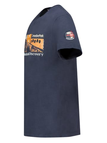 Canadian Peak Koszulka "Jiveak" w kolorze granatowym