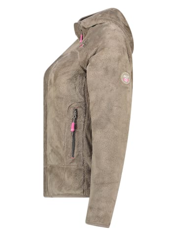 Canadian Peak Fleecejacke "Upaloodeak" in Beige