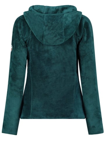 Canadian Peak Fleece vest "Upaloodeak" donkergroen