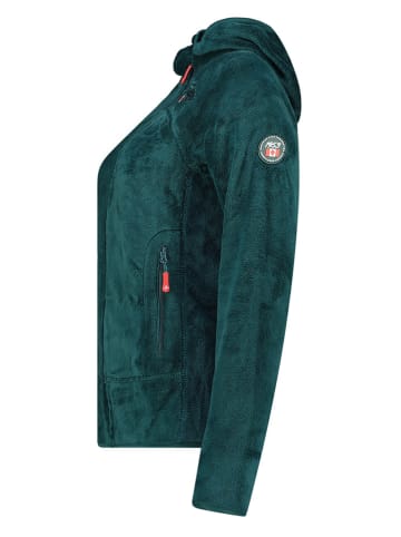 Canadian Peak Fleecejacke "Upaloodeak" in Dunkelgrün