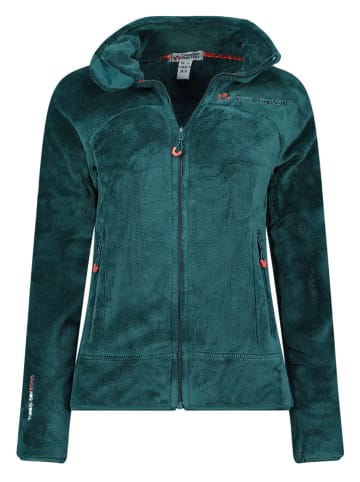 Canadian Peak Fleecejacke "Udilas" in Dunkelgrün