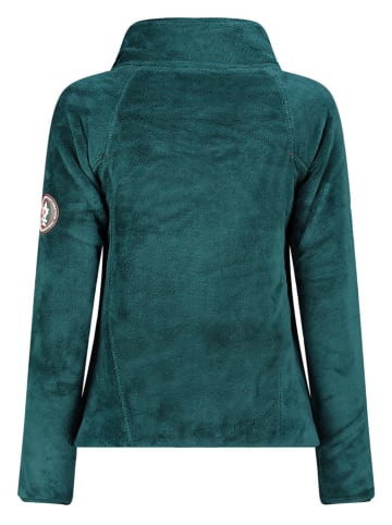 Canadian Peak Fleecejacke "Udilas" in Dunkelgrün